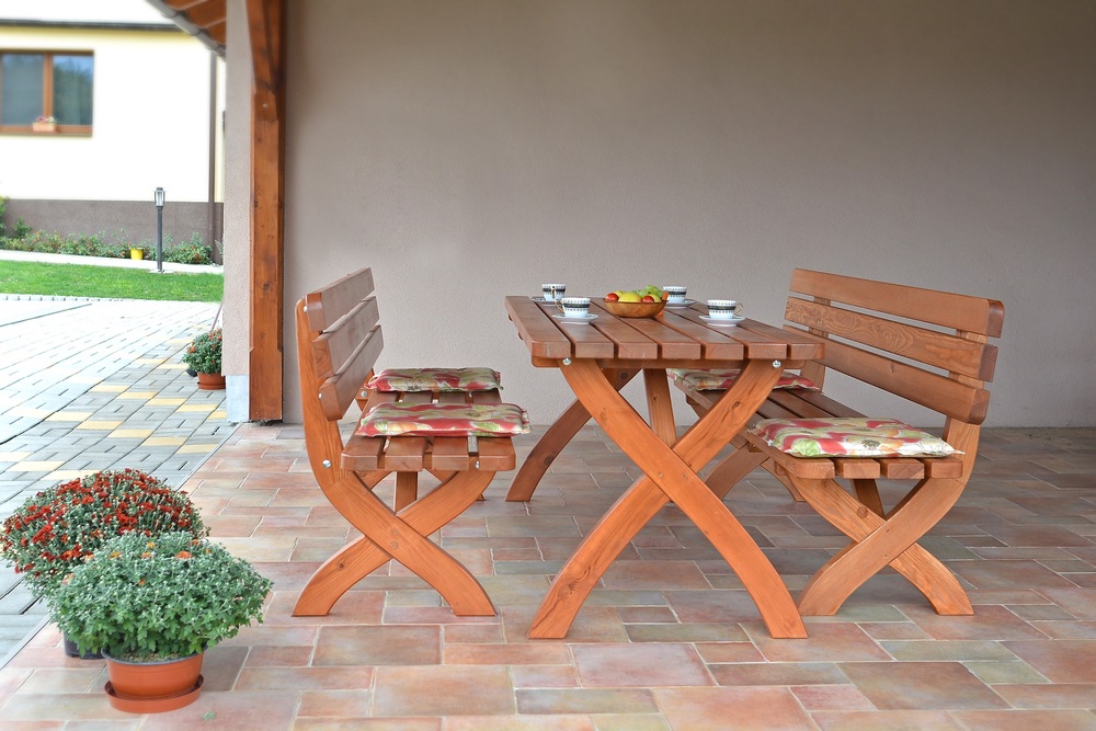 STRONG MASIV zahradní stůl dřevěný - 180cm 