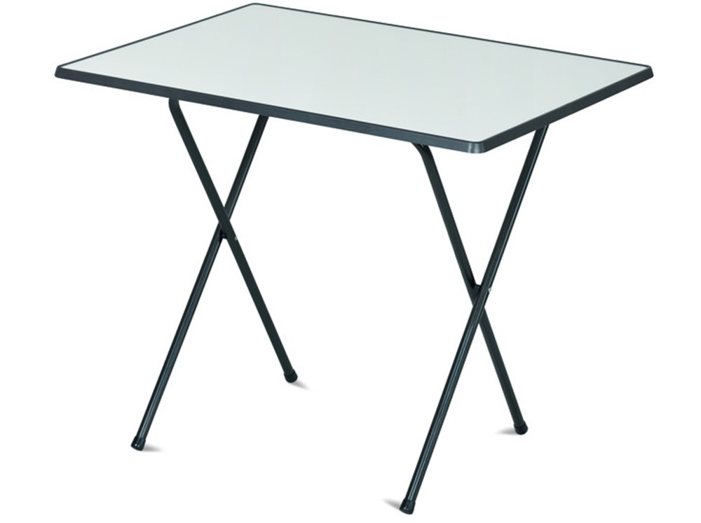 Stôl 60x80 camping SEVELIT antracit/bílá