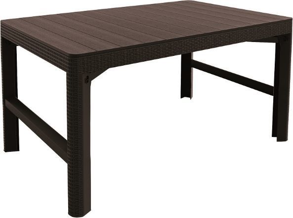 Stôl LYON rattan - hnedá
