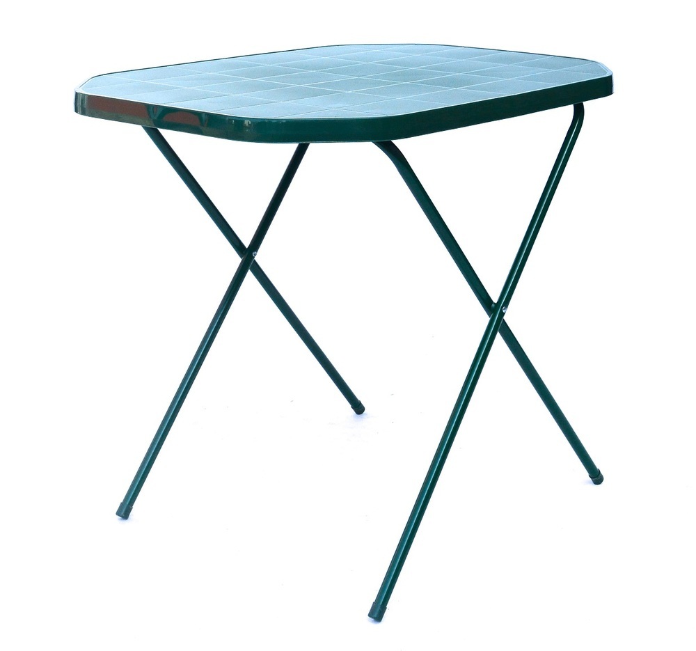 Stôl CAMPING 53x70 - zelený
