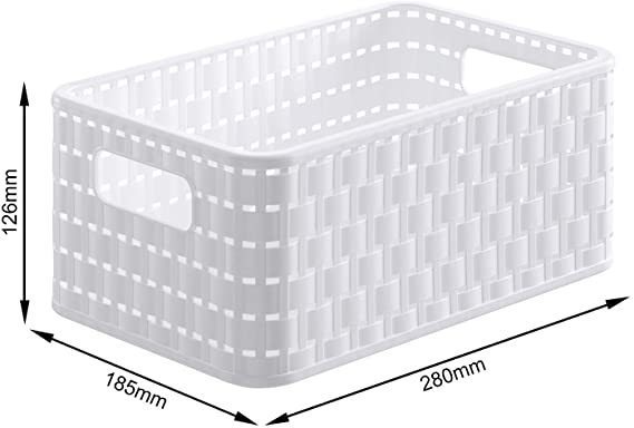 úložný box COUNTRY A5 /6L - bílá