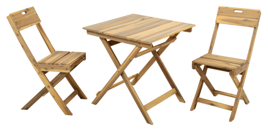FILAX bistro set drevený