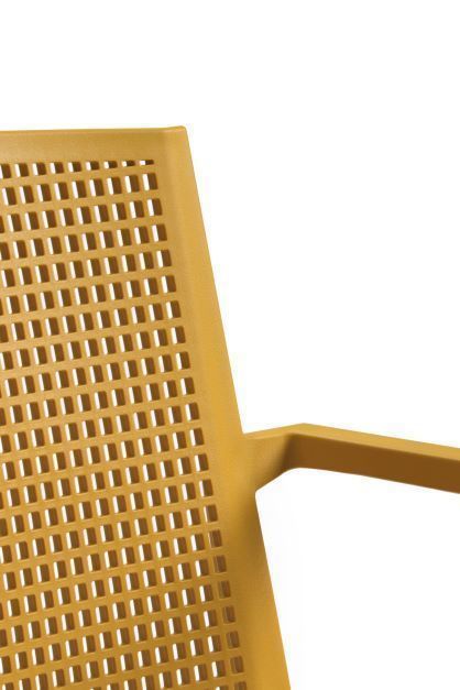 Křeslo GRID ARMCHAIR - hořčicově žlutá