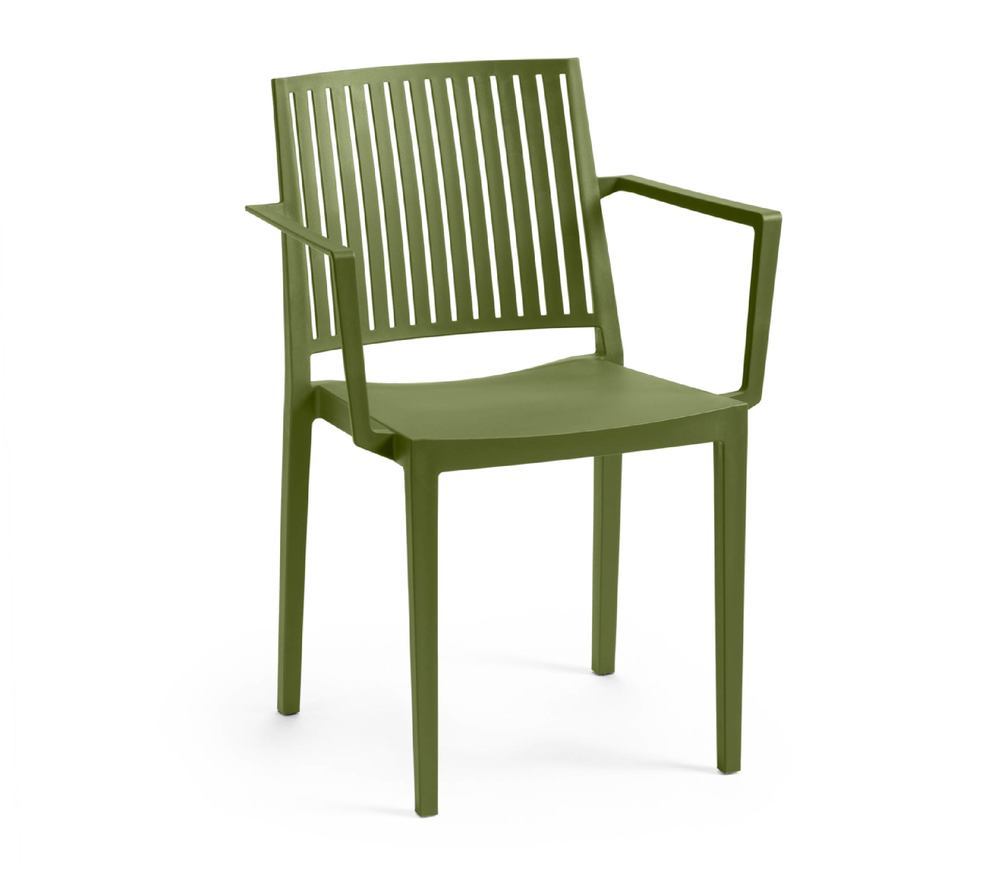 Kreslo BARS ARMCHAIR - olivová