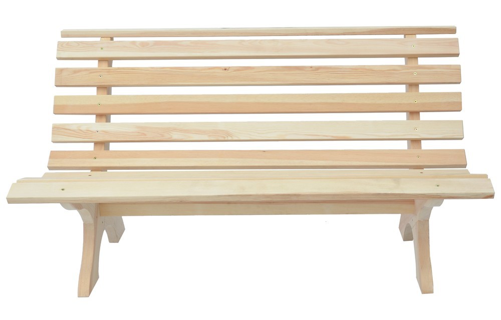 246150 RETRO dřevěná lavice - PŘÍRODNÍ