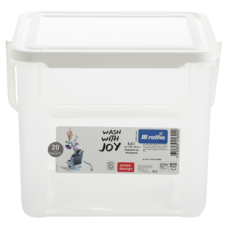 Detergent box na prací prášek 3 kg, 4,5L