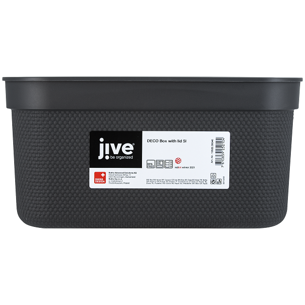 JIVE DECO úložný box 5L - antracit