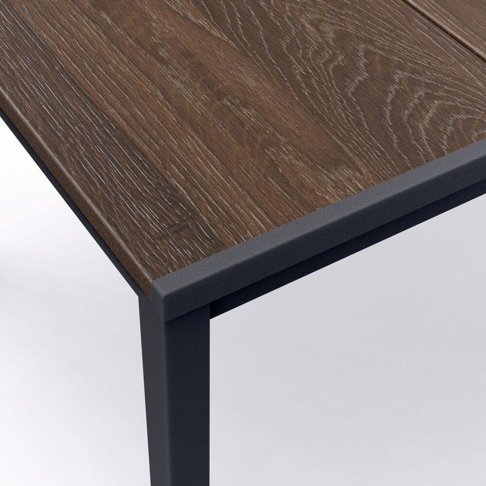 porto corner detail black walnut